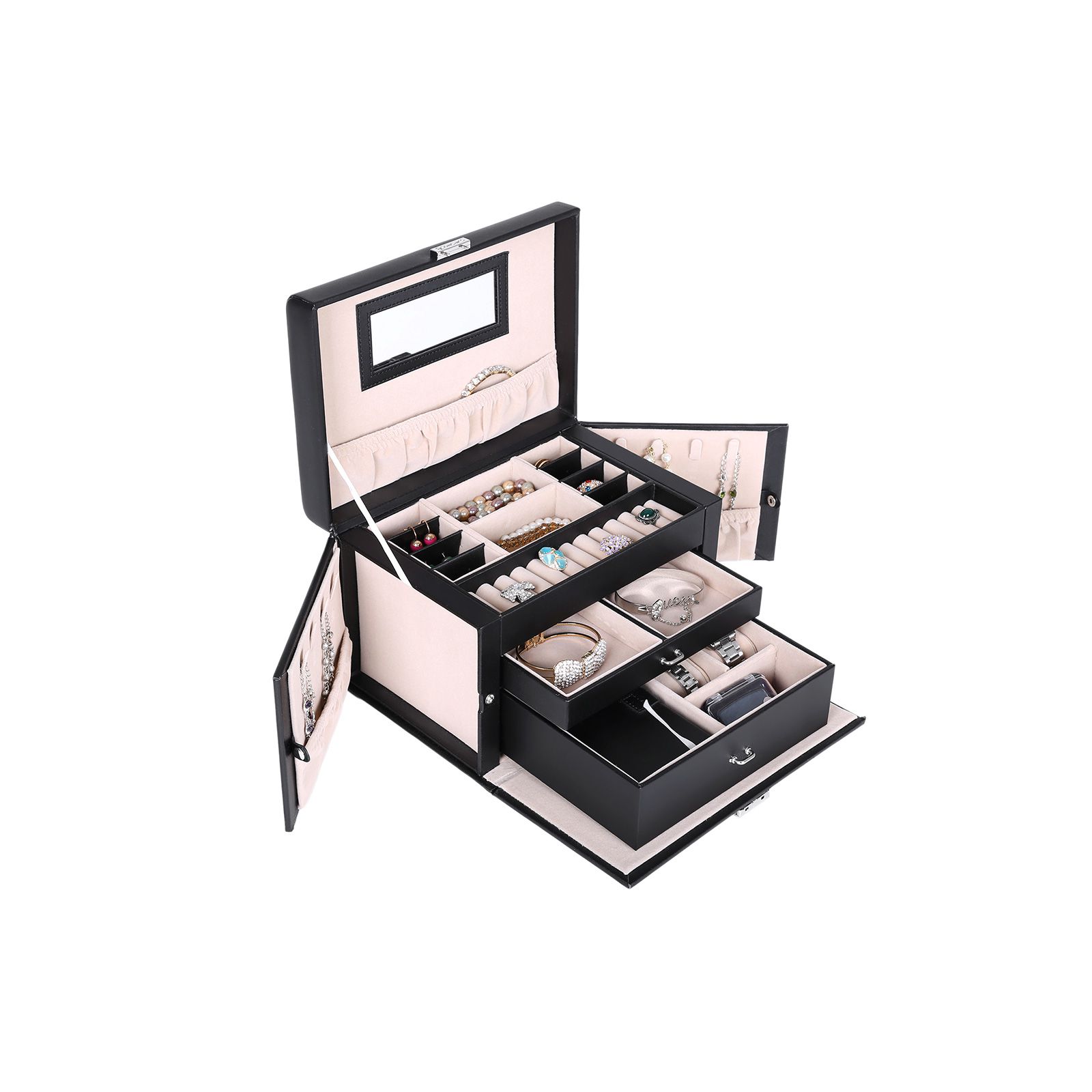 Side Open Jewellery Box - Indigo Home