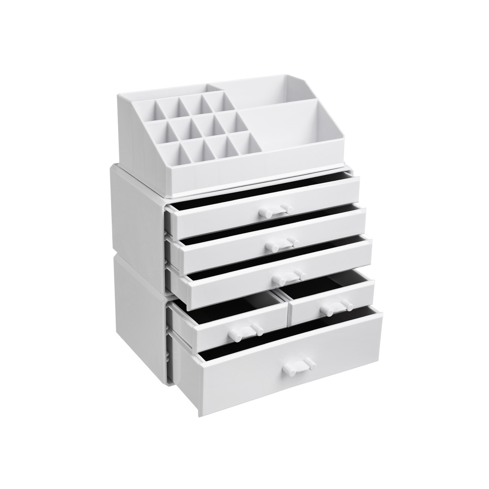 6 Drawers Makeup Organiser - Indigo Home