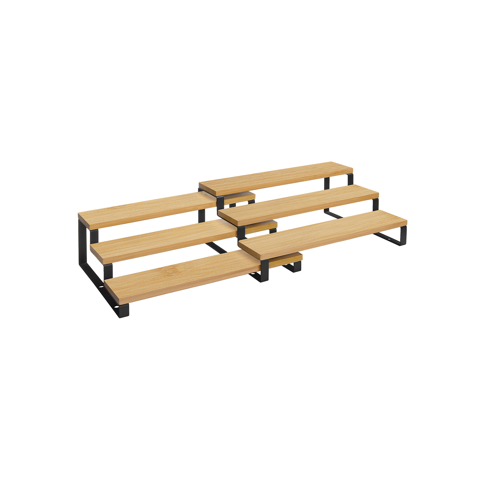Spice Rack Natural and Black - Indigo Home
