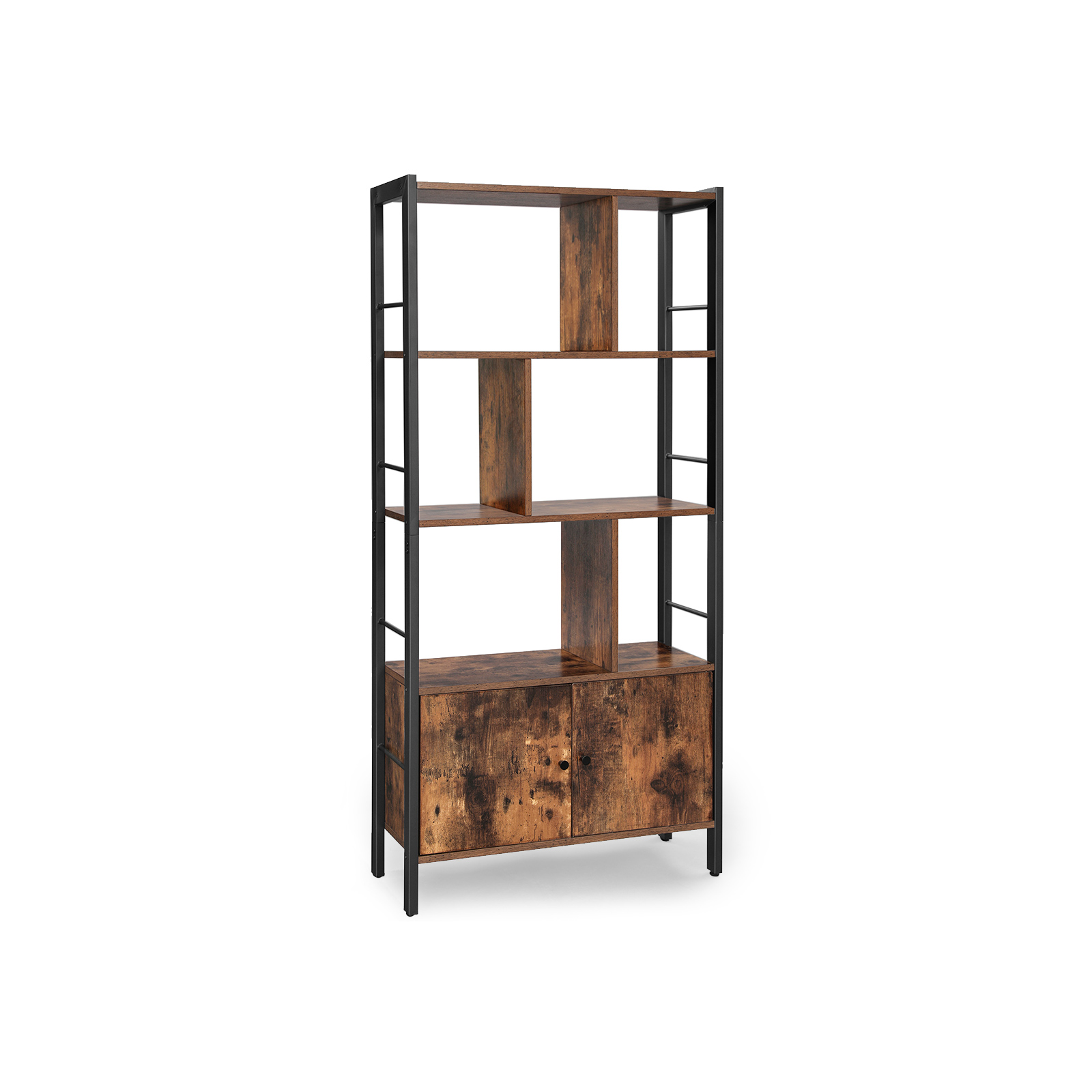 Large Bookcase with 4 Shelves - Indigo Home