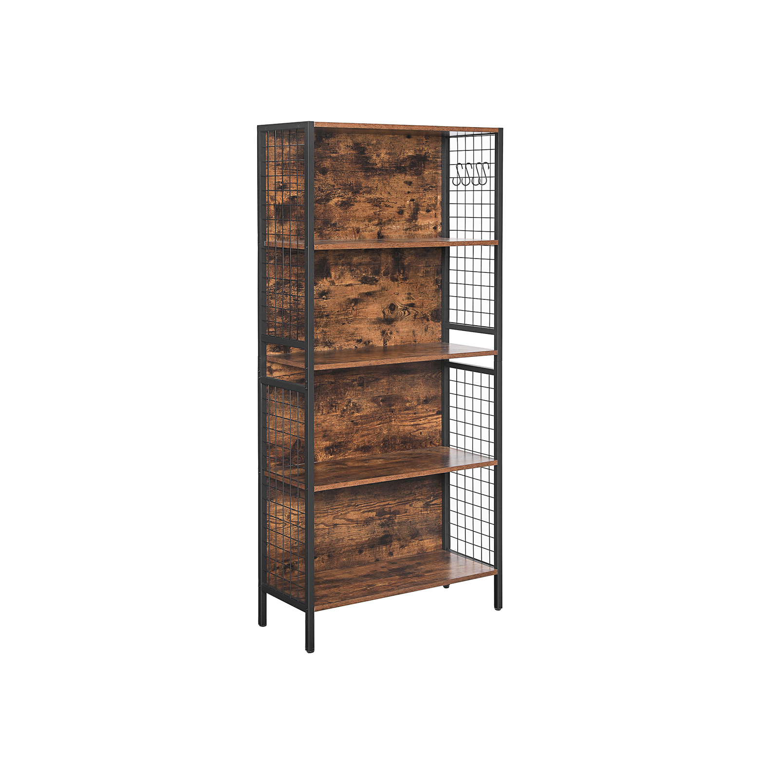 S-Shaped Hooks Bookcase - Indigo Home