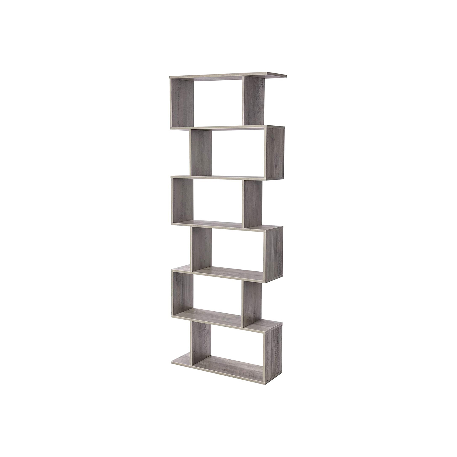 Wooden Bookcase Greige - Indigo Home