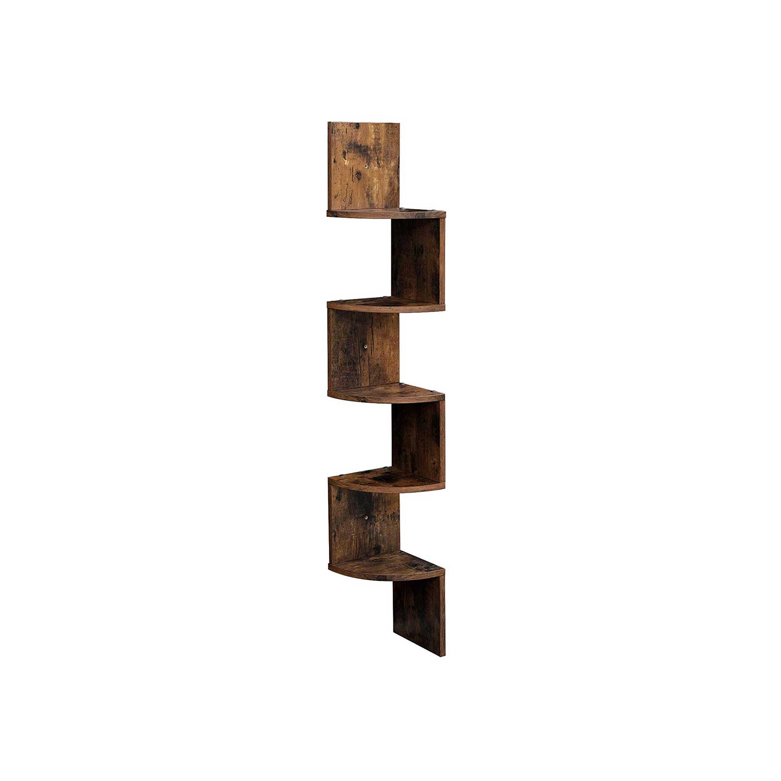 5 Tier Corner Shelf - Indigo Home