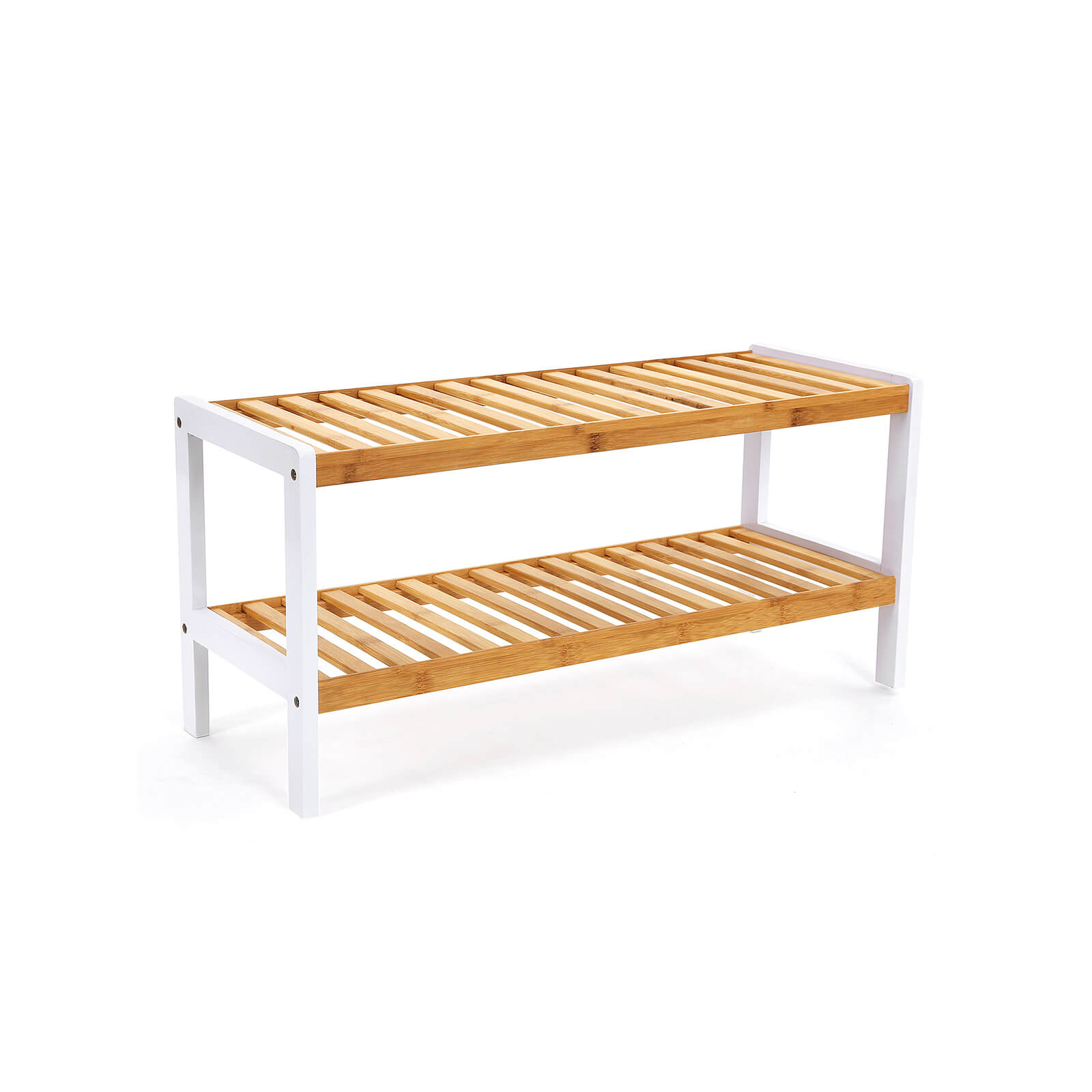 2-Tier Bamboo Rack - Indigo Home