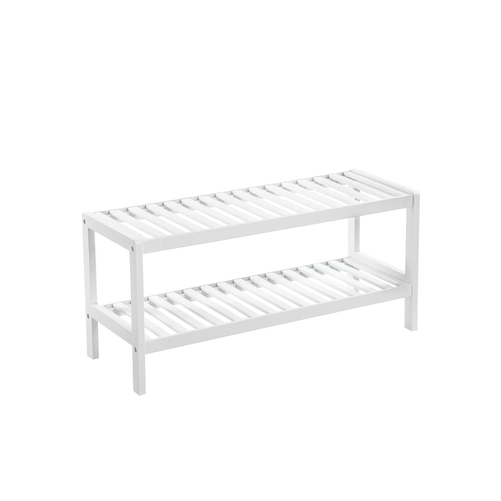 Natural Bamboo Shoe Rack - Indigo Home