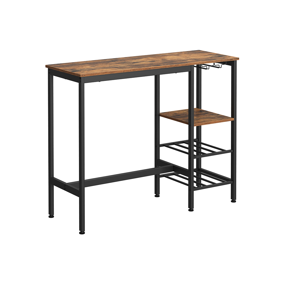 Dining Table with Wine Glass Holder - Indigo Home