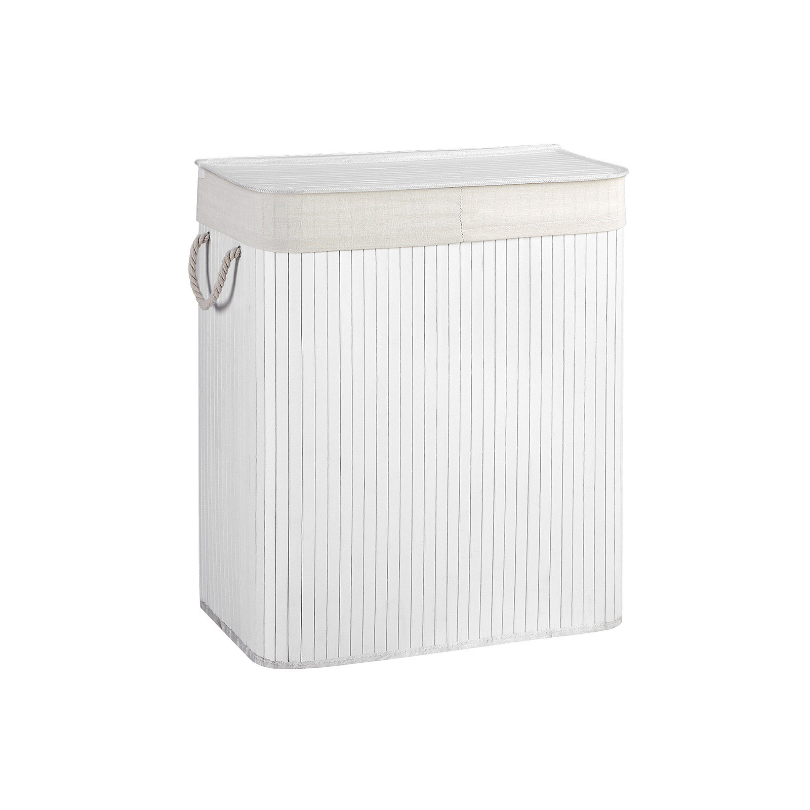 2 Sections Laundry Basket - Indigo Home