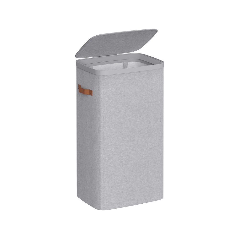 MOSSFORD Laundry Basket - Grey - Indigo Home