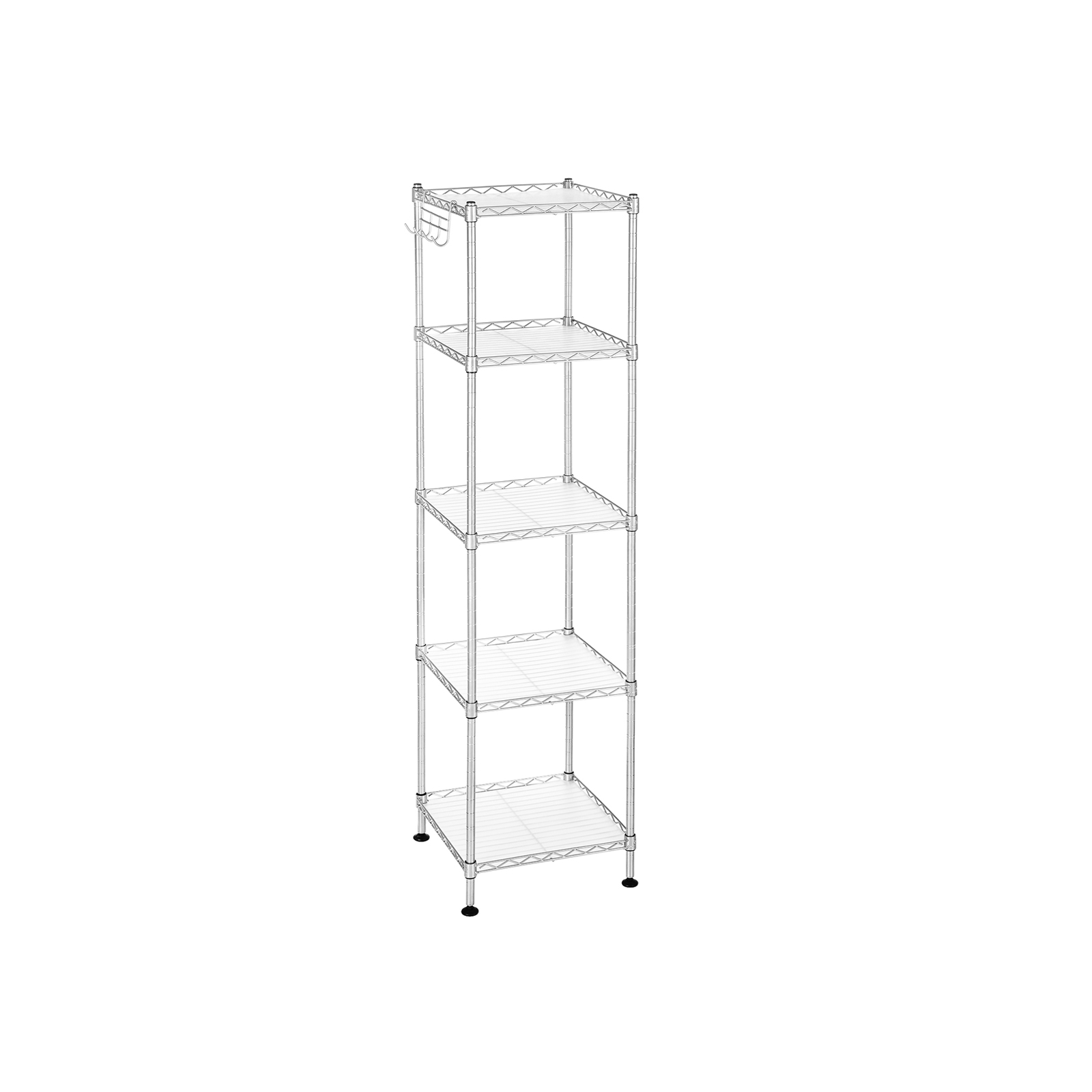 Bathroom Shelf Silver - Indigo Home