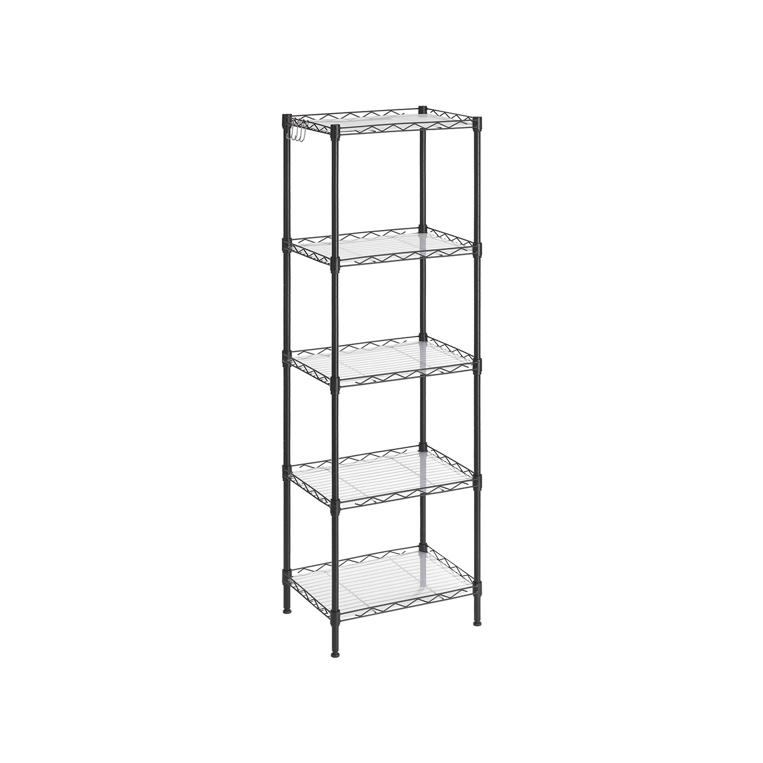 5-Tier Wire Shelving Unit - Indigo Home