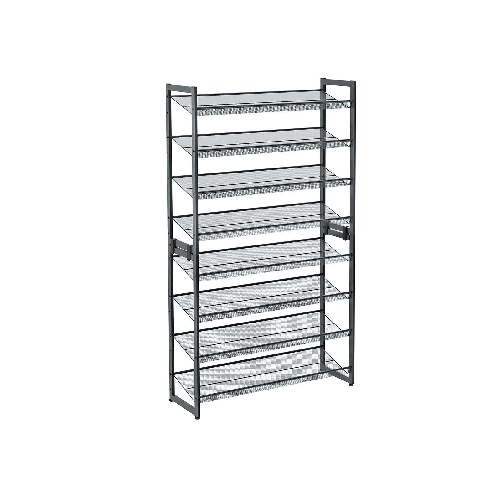 2 Stackable Shoe Racks - Indigo Home