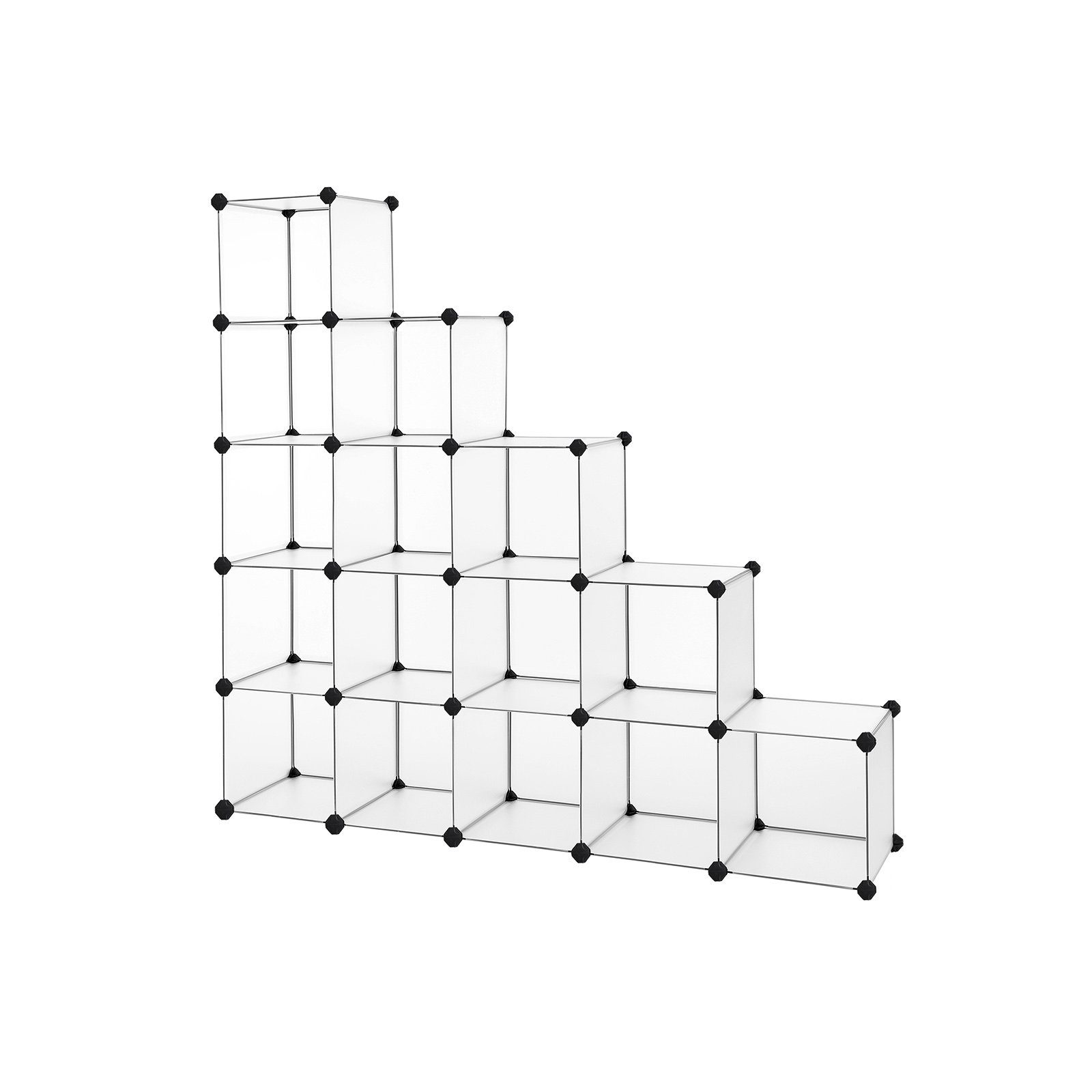16 Cubes Shoe Rack - Indigo Home