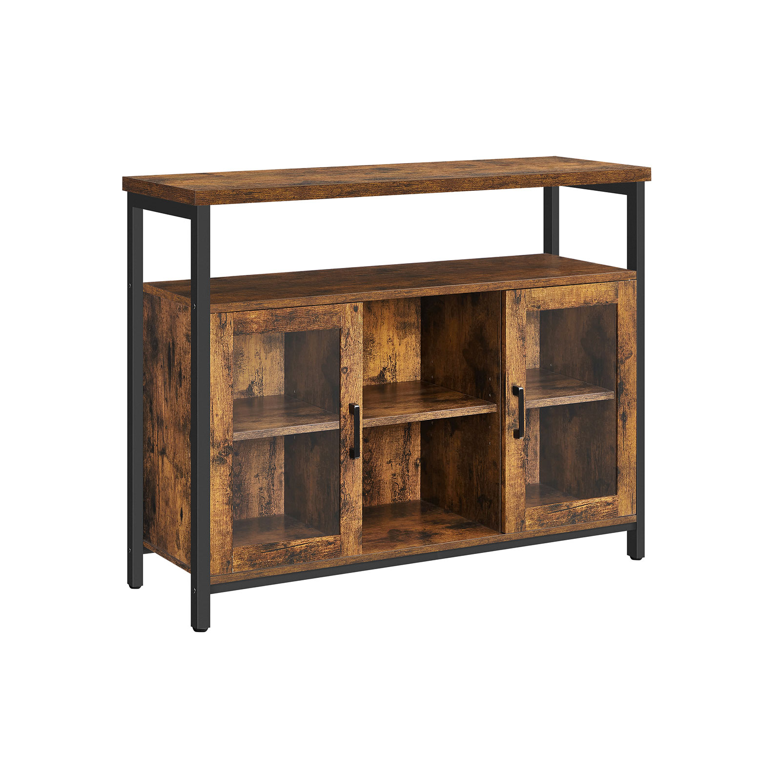 Sideboard Rustic Brown and Black - Indigo Home