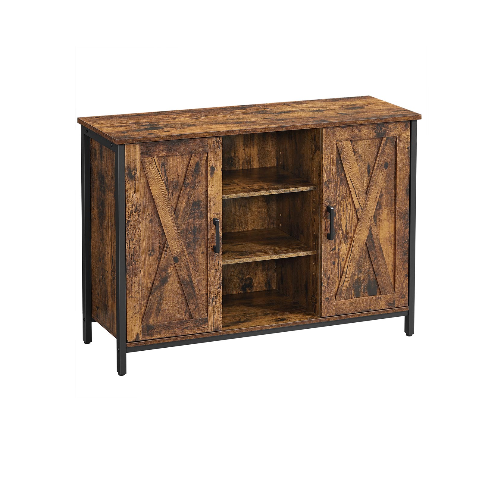 Storage Cabinet with Barn Doors - Indigo Home