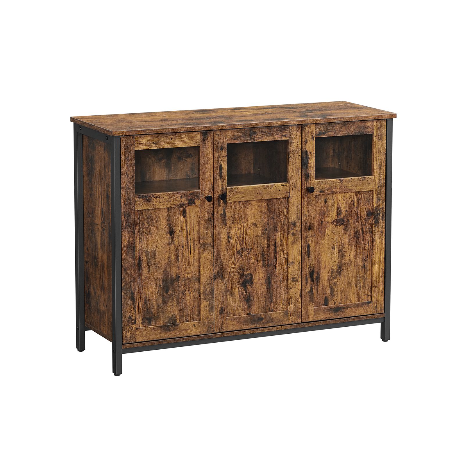 Sideboard Rustic Brown and Black - Indigo Home
