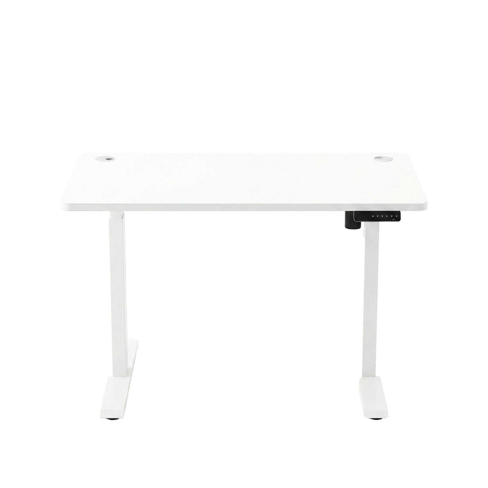 OXWICK Height Adjustable Electric Standing Desk - White - Indigo Home