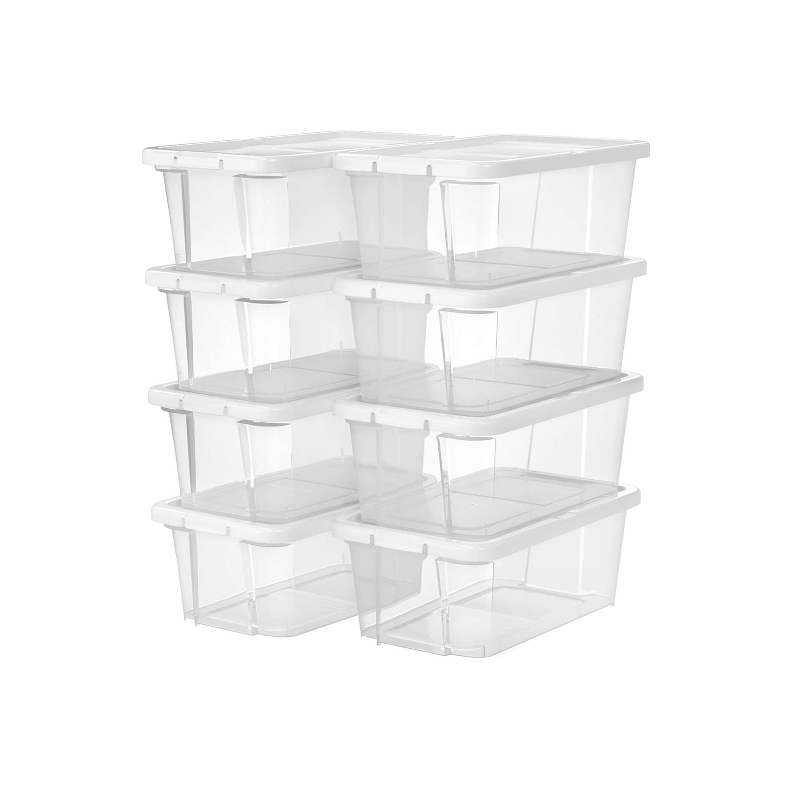 LSP11WT 8 Versatile Storage Boxes - Indigo Home