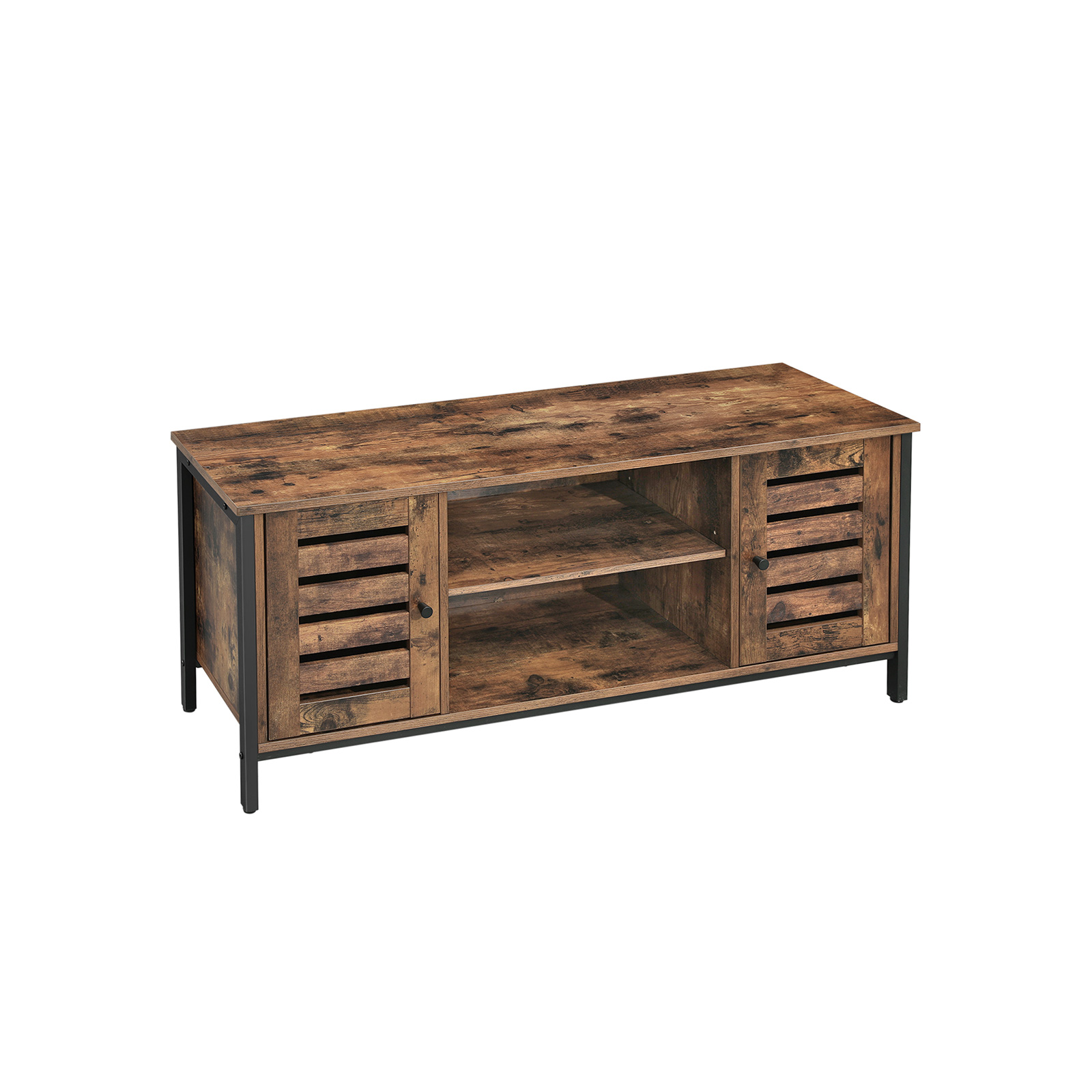Industrial TV Console Unit - Indigo Home