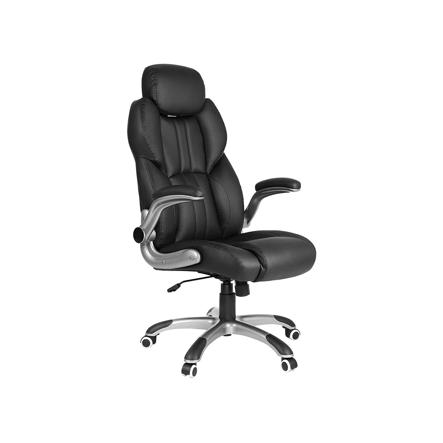 PU Swivel Office Chair - Indigo Home
