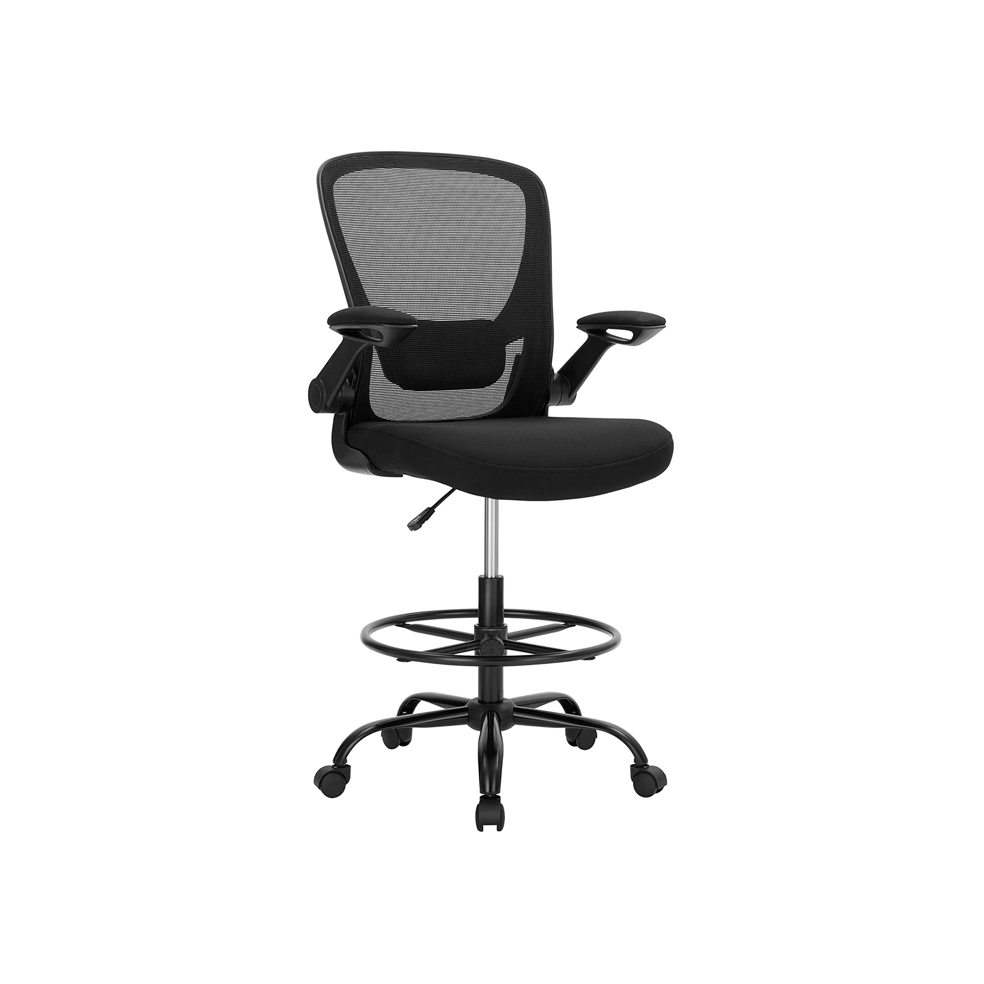 Office Drafting Chair with Footrest - Indigo Home