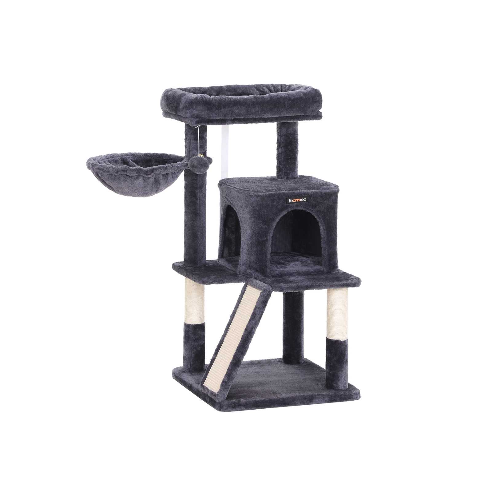 Side Basket Cat Tree - Indigo Home