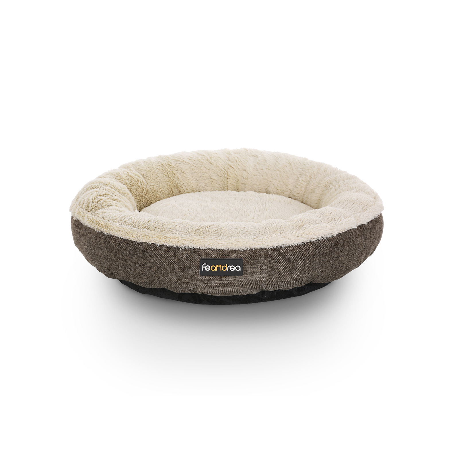 Brown Dog Bed with Non-Slip Bottom - Indigo Home