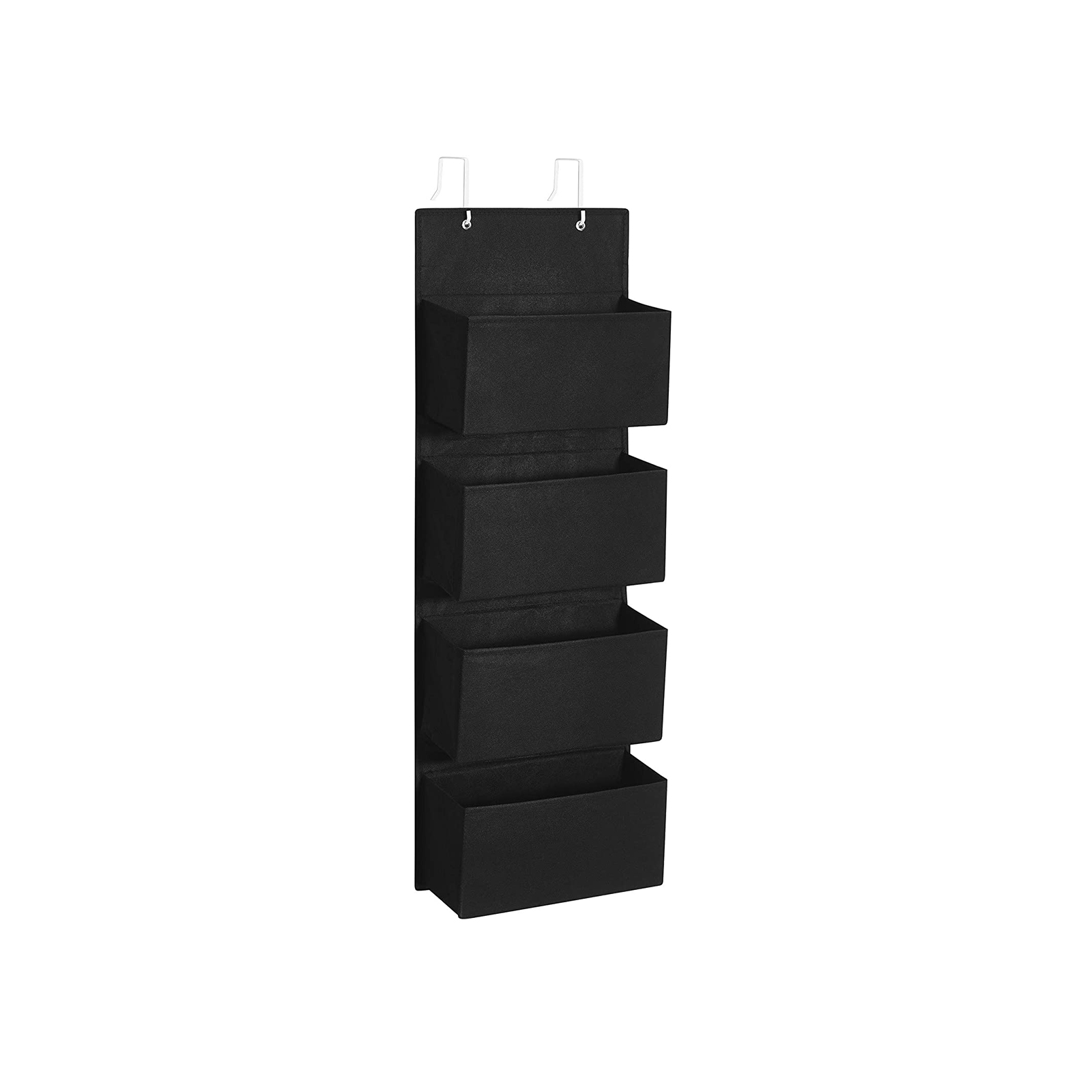 Black Over-the-Door Organizer for Space Saving - Indigo Home
