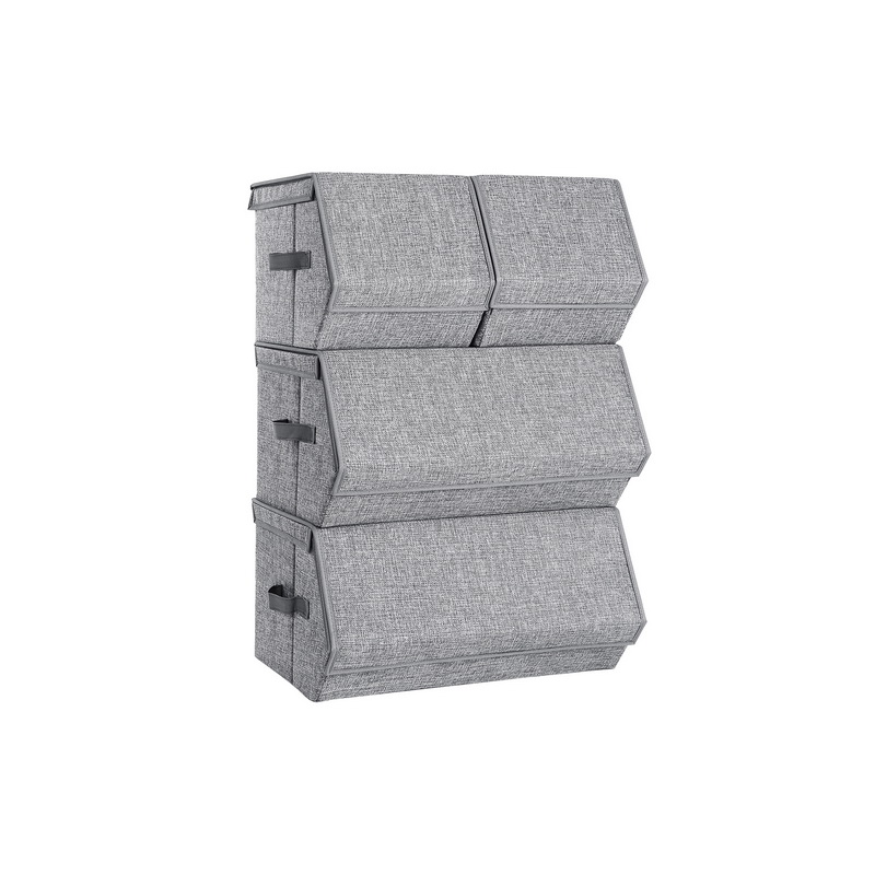 Magnetic Closure Storage Bins - Indigo Home