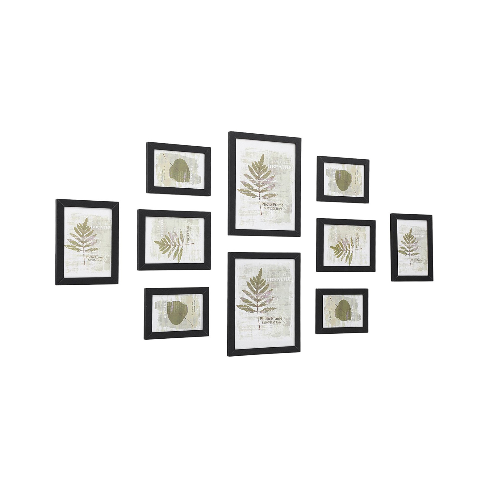 10 Pieces Picture Frame - Indigo Home