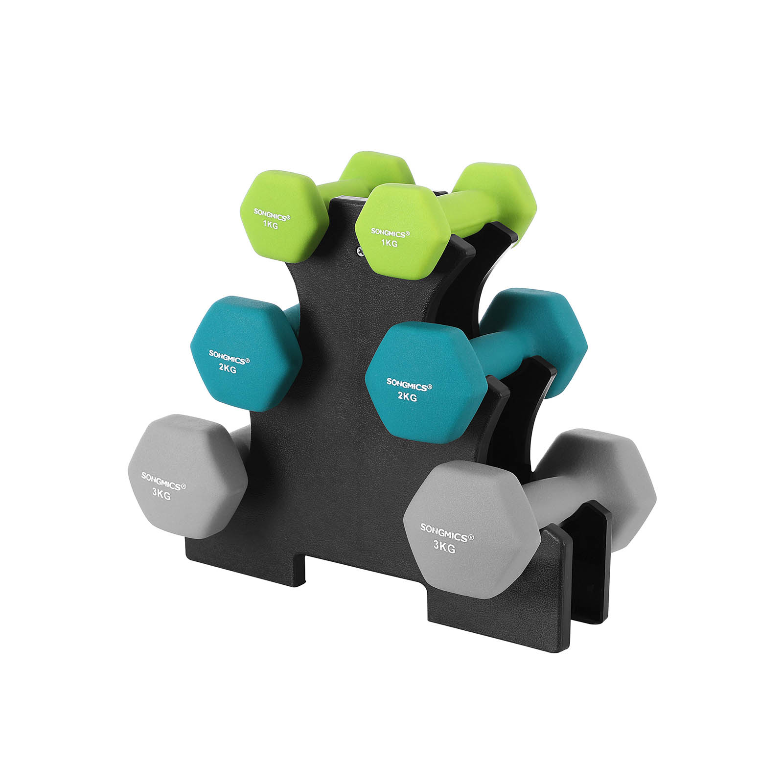Hex Dumbbells Set - Indigo Home