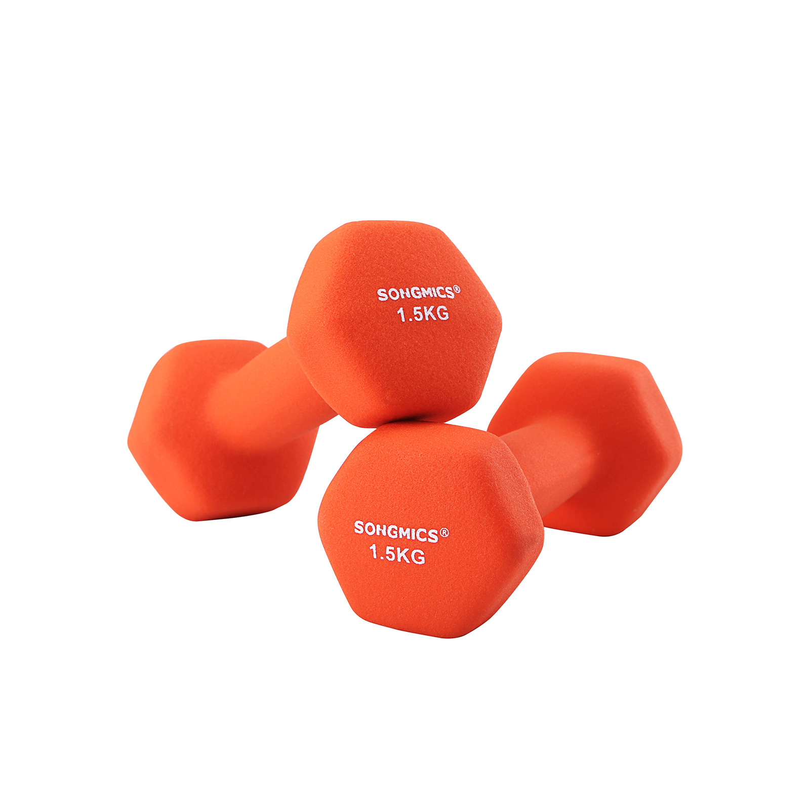 Orange Dumbbell Set - Indigo Home