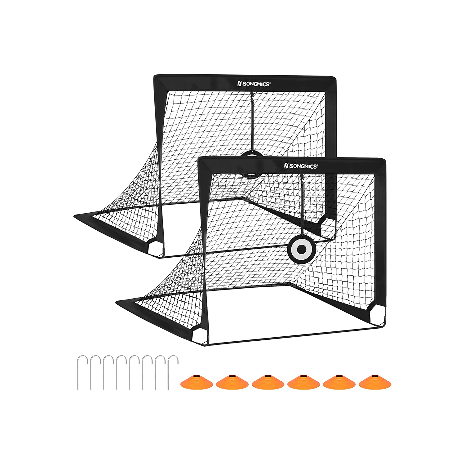 Set of 2 Pop-Up Soccer Goals - Indigo Home