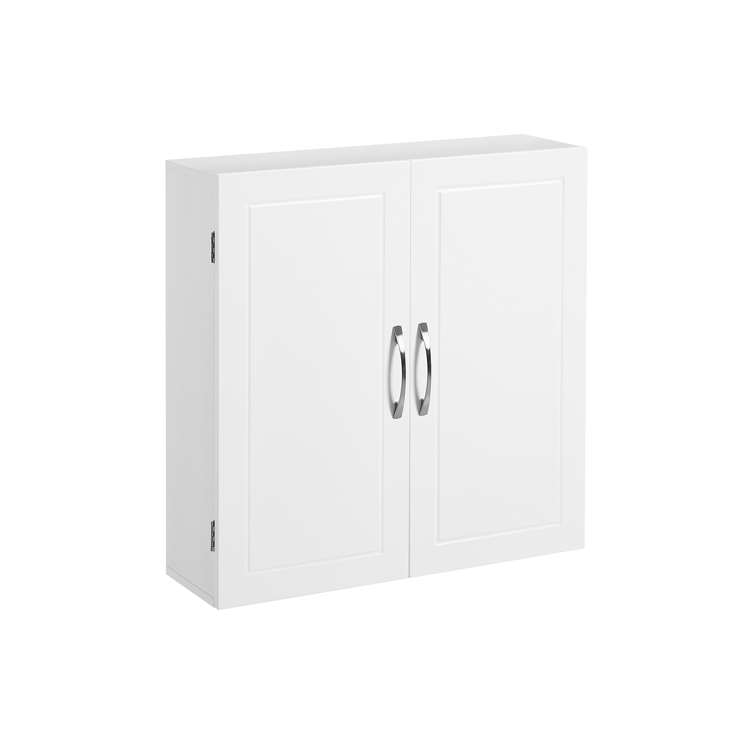 Bathroom Cabinet - ZARRAE Wall Mounted with Shelf - White - Indigo Home