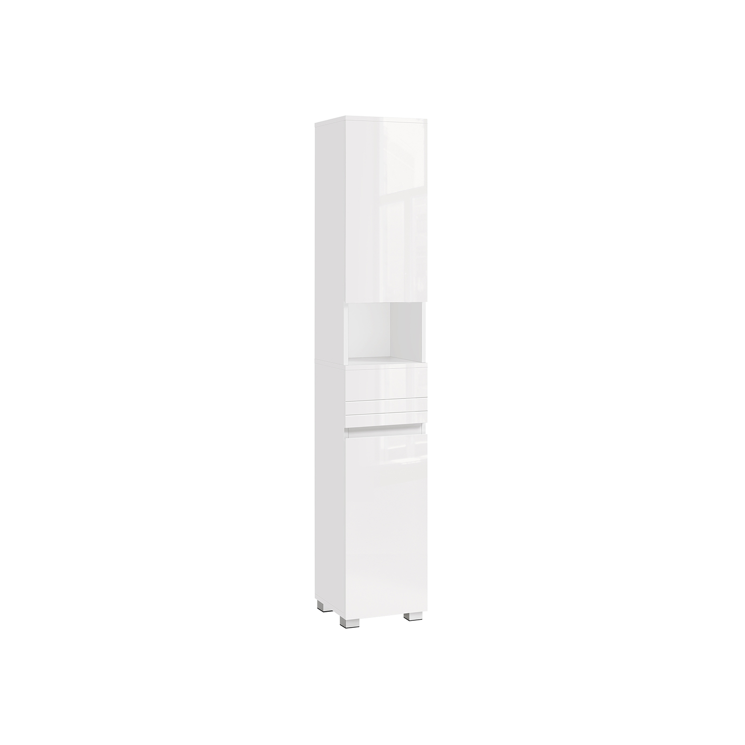 Tall and Slim Bathroom Cabinet - Indigo Home