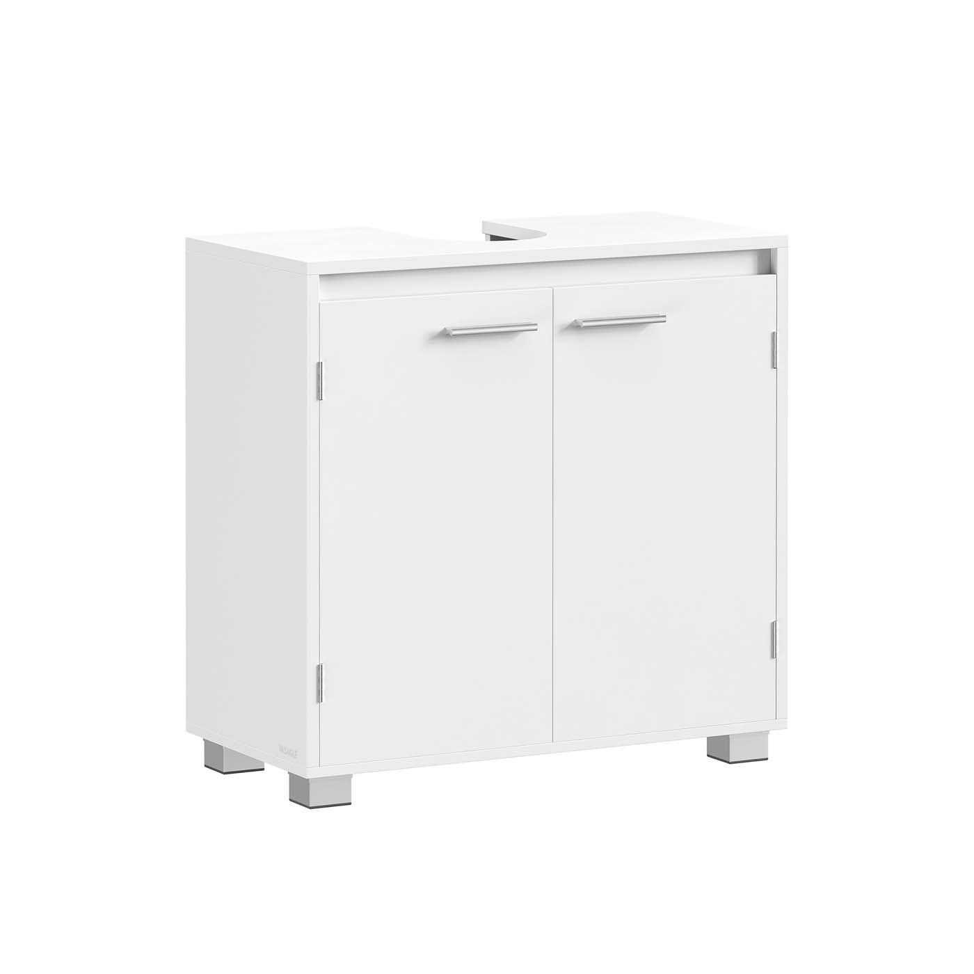 Bathroom Cabinet - VERVA Under Sink Storage Compartment - White - Indigo Home