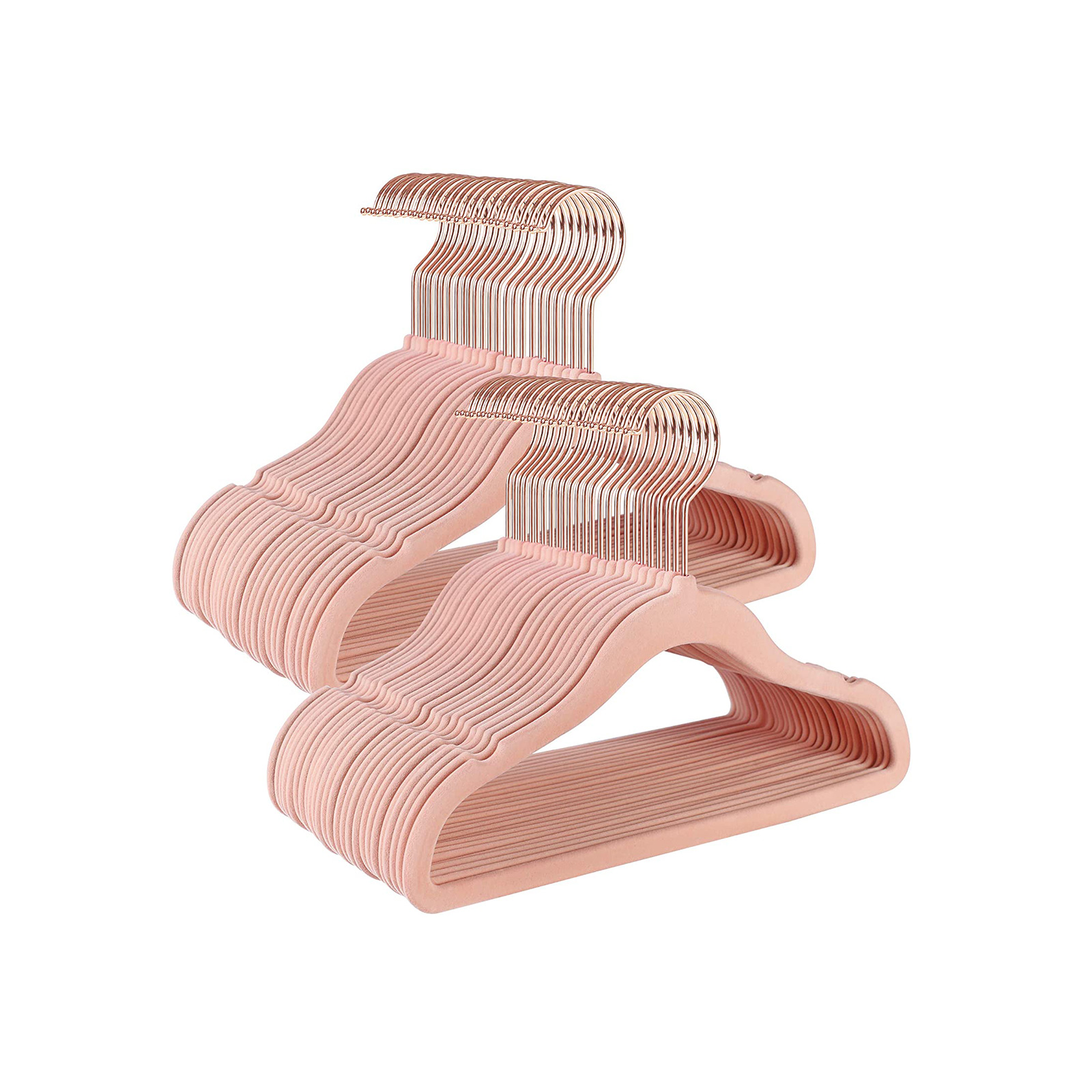 Light Pink Pack of 50 Baby Hangers - Indigo Home
