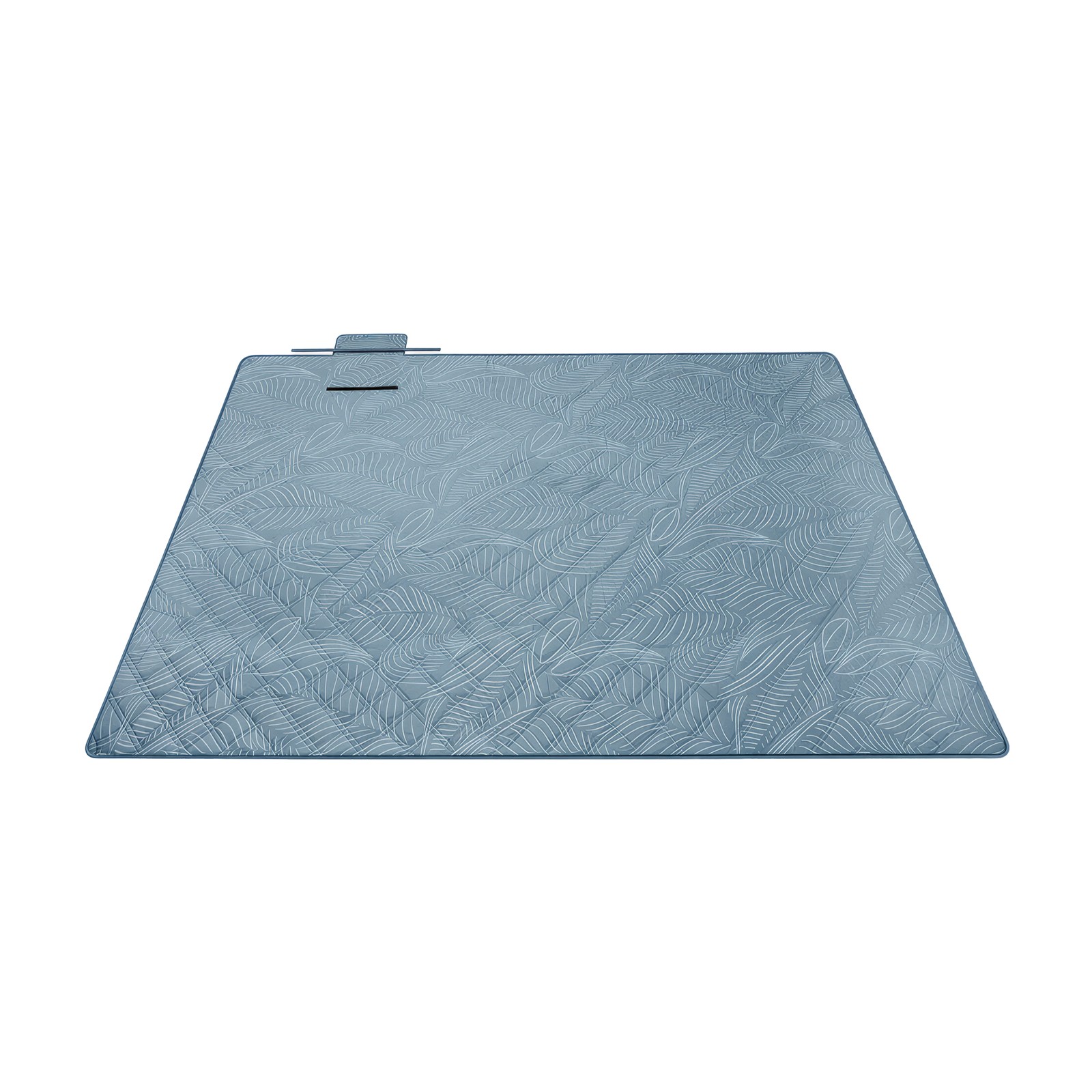 ELDBURY Foldable Picnic Blanket with Water-Repellent Layer and Ground Pegs - Blue - Indigo Home