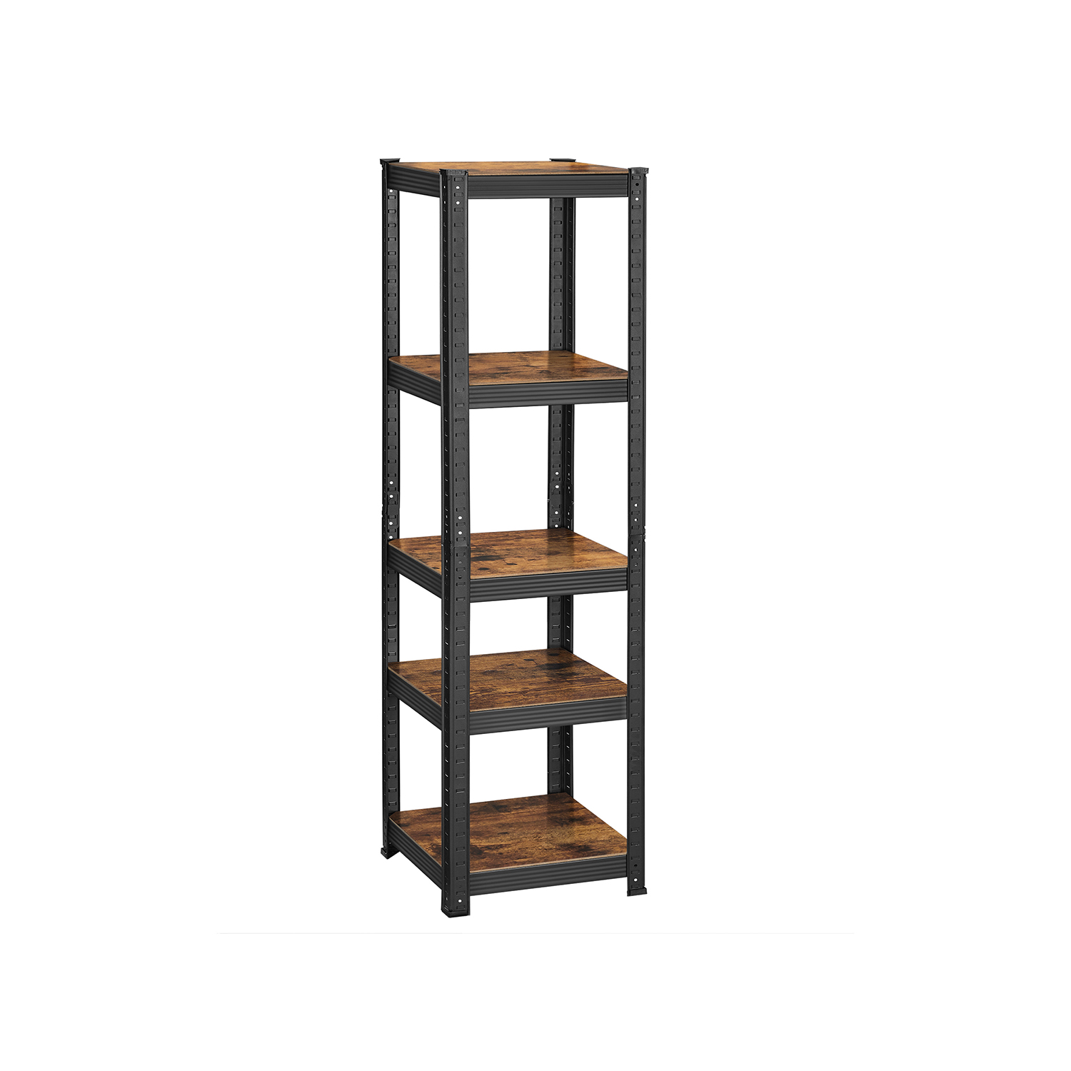 5-Tier Steel Shelving Unit 37 x 37 x 150 cm - Indigo Home