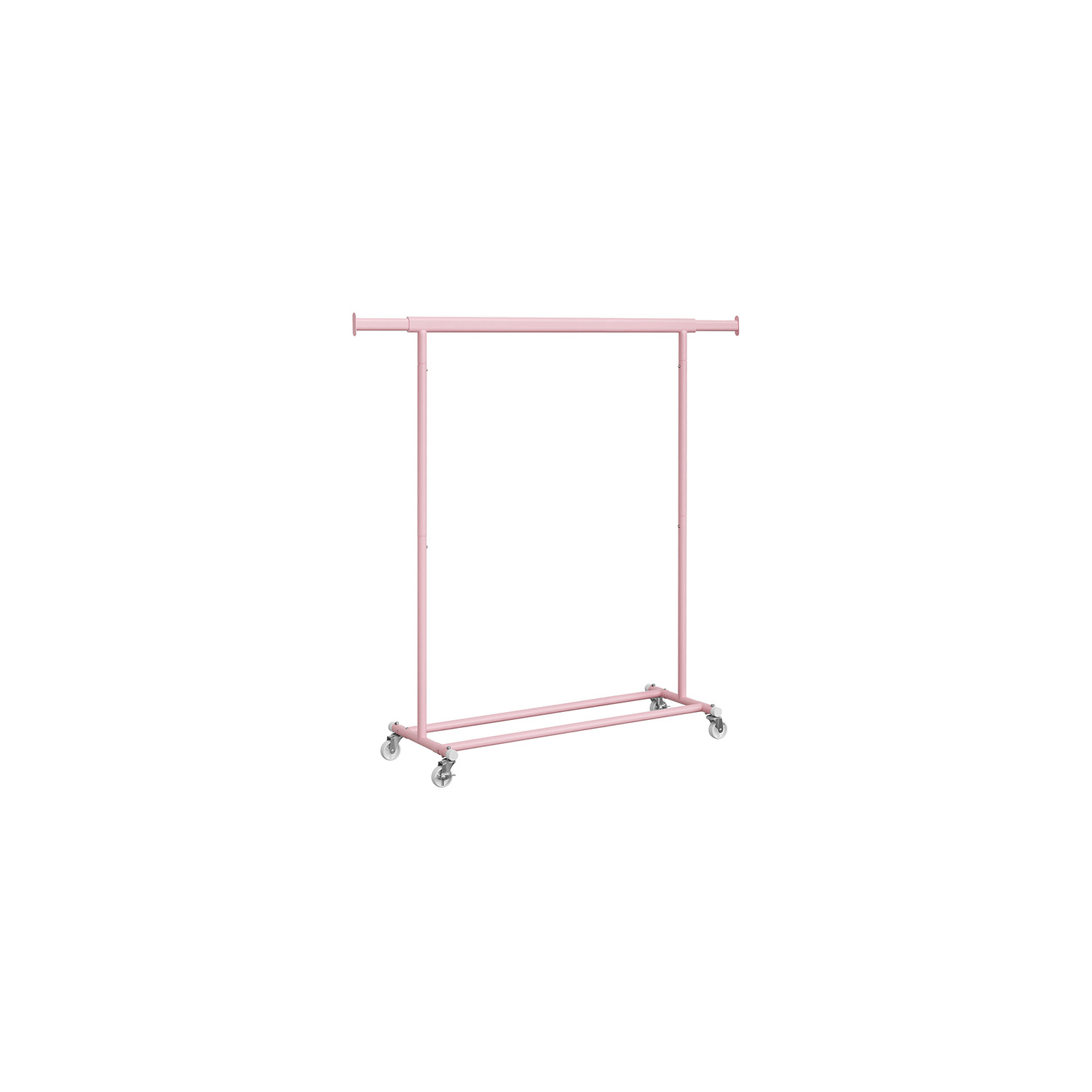 Clothes Rack - SERRO Heavy Duty on Wheel - Jelly Pink - Indigo Home