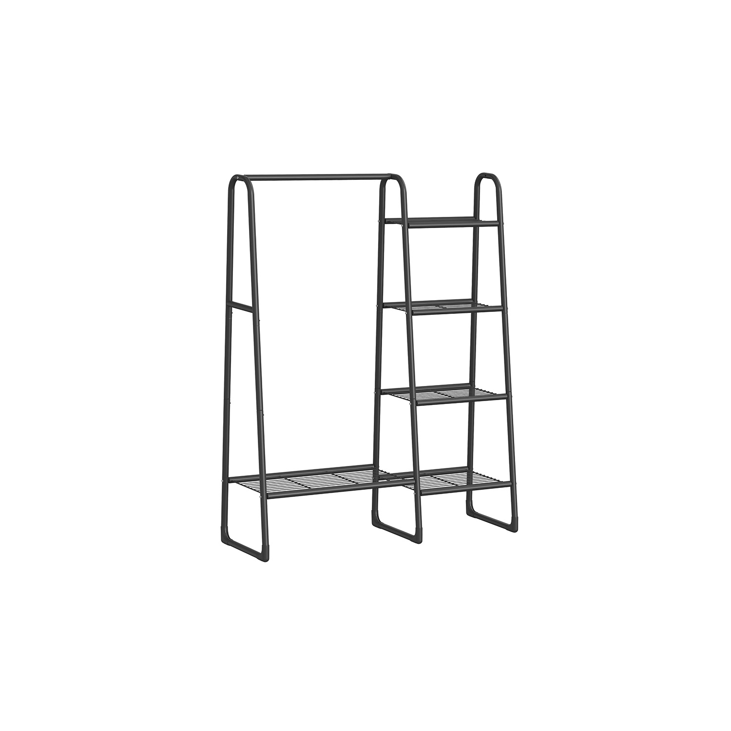 Clothes Rack - FIONIA Freestanding Matte Black - Indigo Home