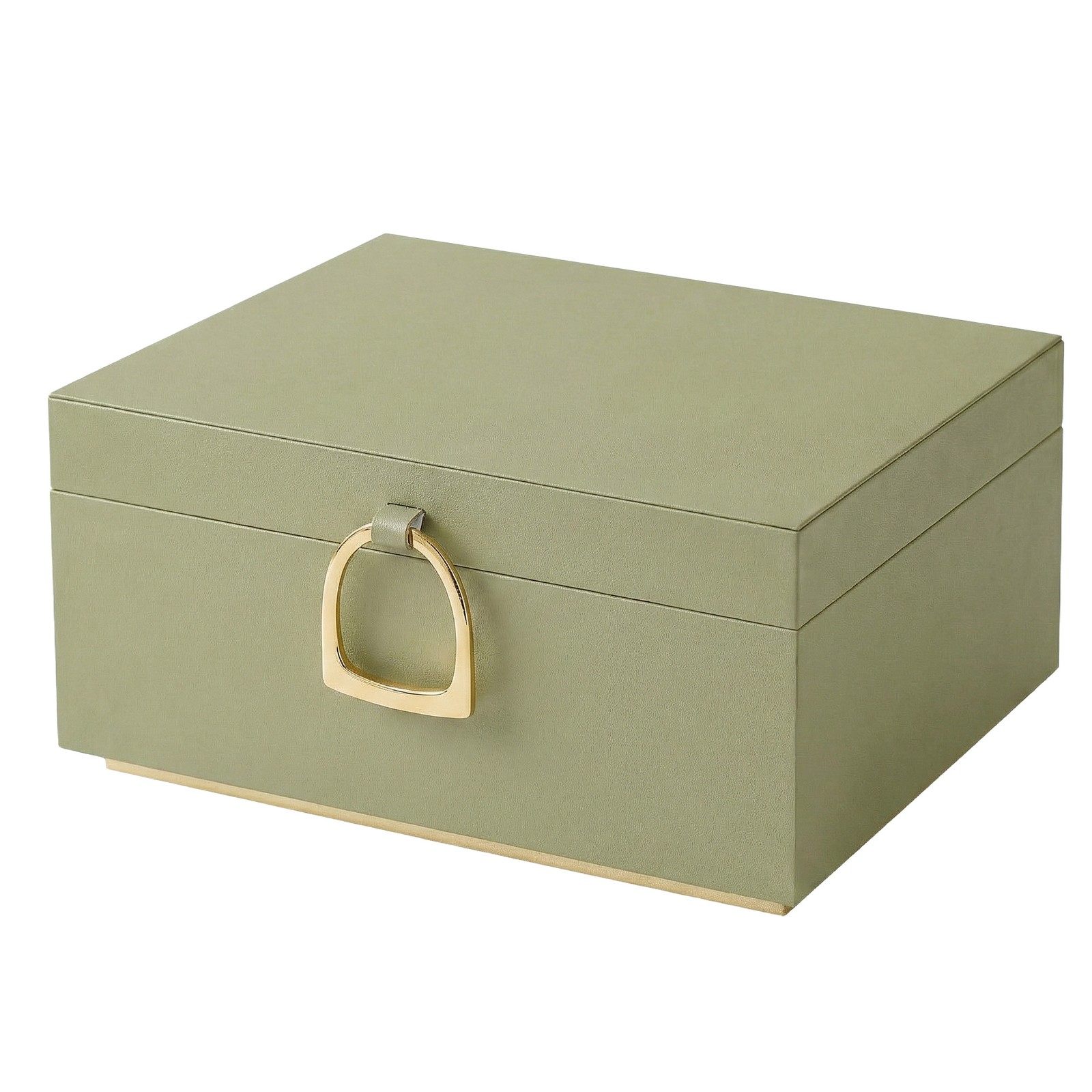 BIFOMO 2 Layer Jewellery Box with Handle - Light Green - Indigo Home
