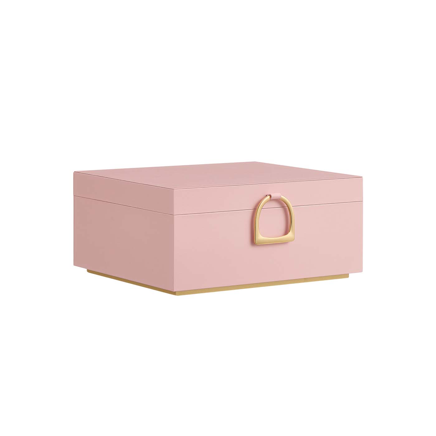 ELDERMOOR 2 Layer Jewellery Box with Handle and Removable Tray - Pink - Indigo Home