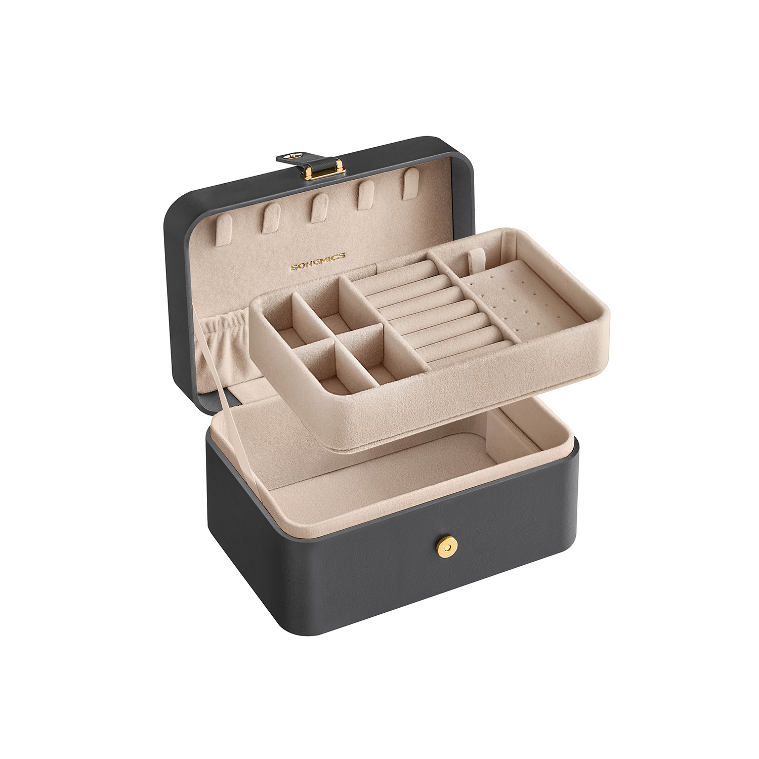 ewellery Box, 2-Layer Jewellery Storage - Indigo Home