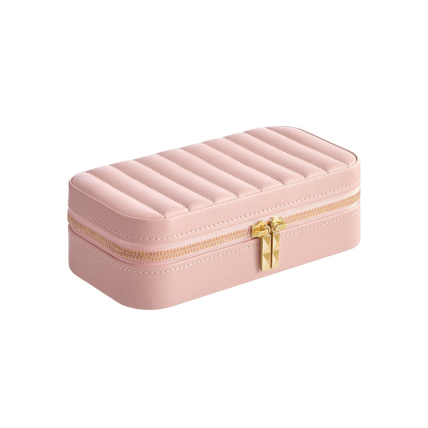 Jewellery Case - ARCVA ANAH Collection Small Organizer Jelly Pink - Pink - Indigo Home