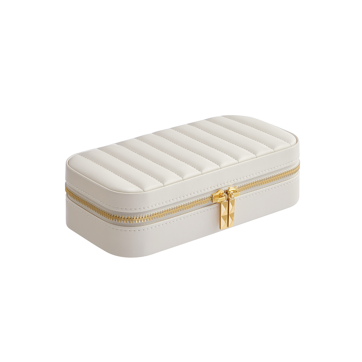 Jewellery Case - ARCVA ANAH Collection Small Organizer - White - Indigo Home