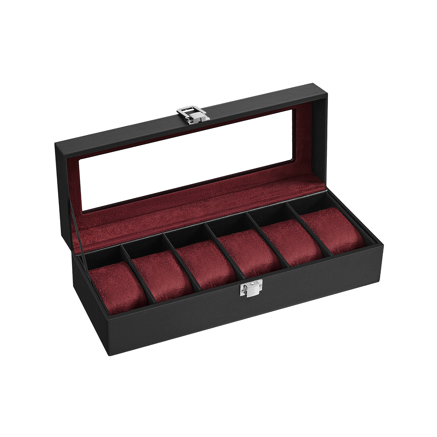 Watch Box with 6 Slots - Indigo Home