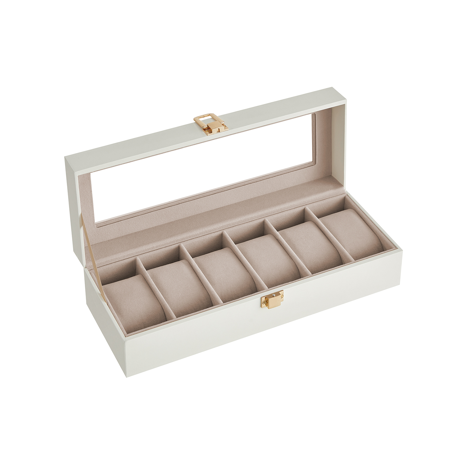 Watch Box with 6 Slots - Indigo Home