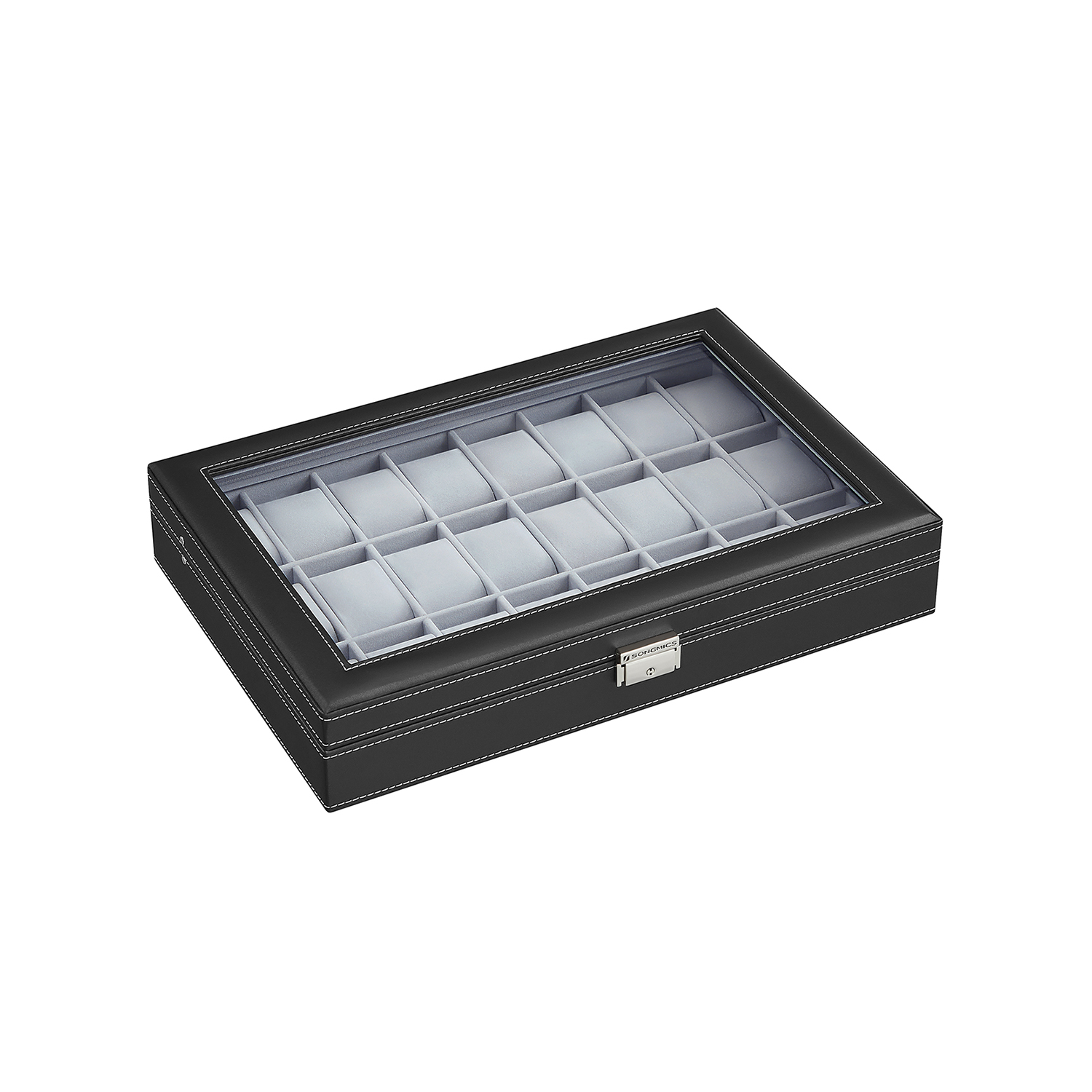 24 Slots Watch Box - Indigo Home