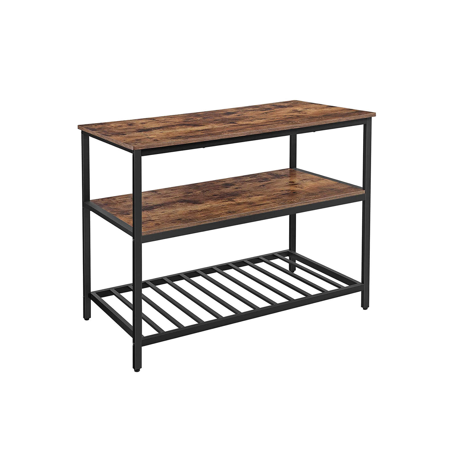 3 Shelves Kitchen Island - Indigo Home