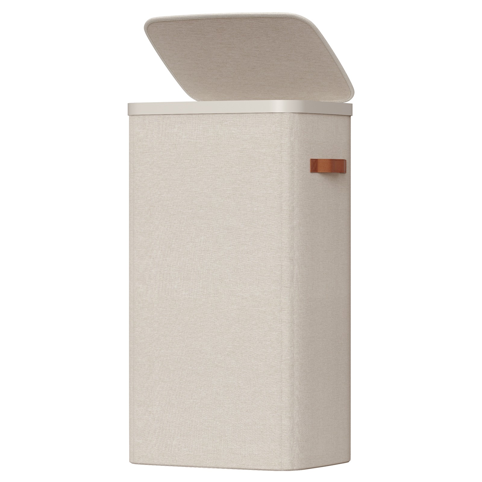 DAKAFY Laundry Basket - Beige - Indigo Home